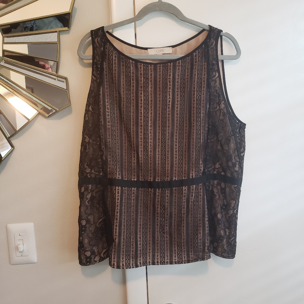 Loft Lace Top
